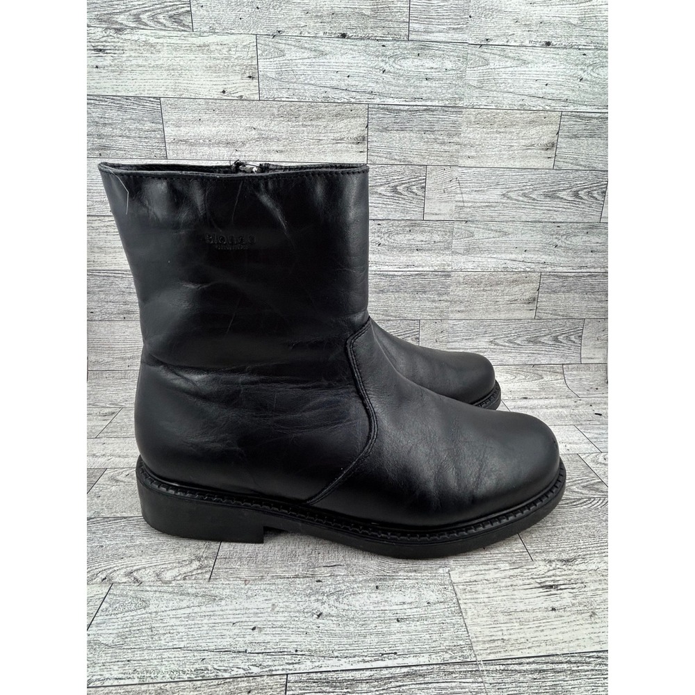 Blondo Canada AquaProtect Black Leather Waterproof Side Zip Boots Men Size 11M - Picture 9 of 12